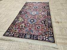 3x5 KARASTAN WILLIAMSBURG KIRMAN VASE 557 100 WOOL RUG - EXCELLENT