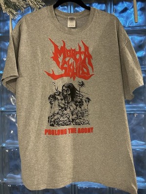 Morta Skuld T-shirt Sz XL Death Metal OSDM Vile Obituary Disincarnate Rottrevore