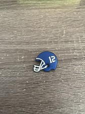 Football Helmet Shoe Charm