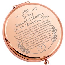 Mother of The Bride Makeup Mirror to My Mother Compact Mirror Gifts for Mom S...