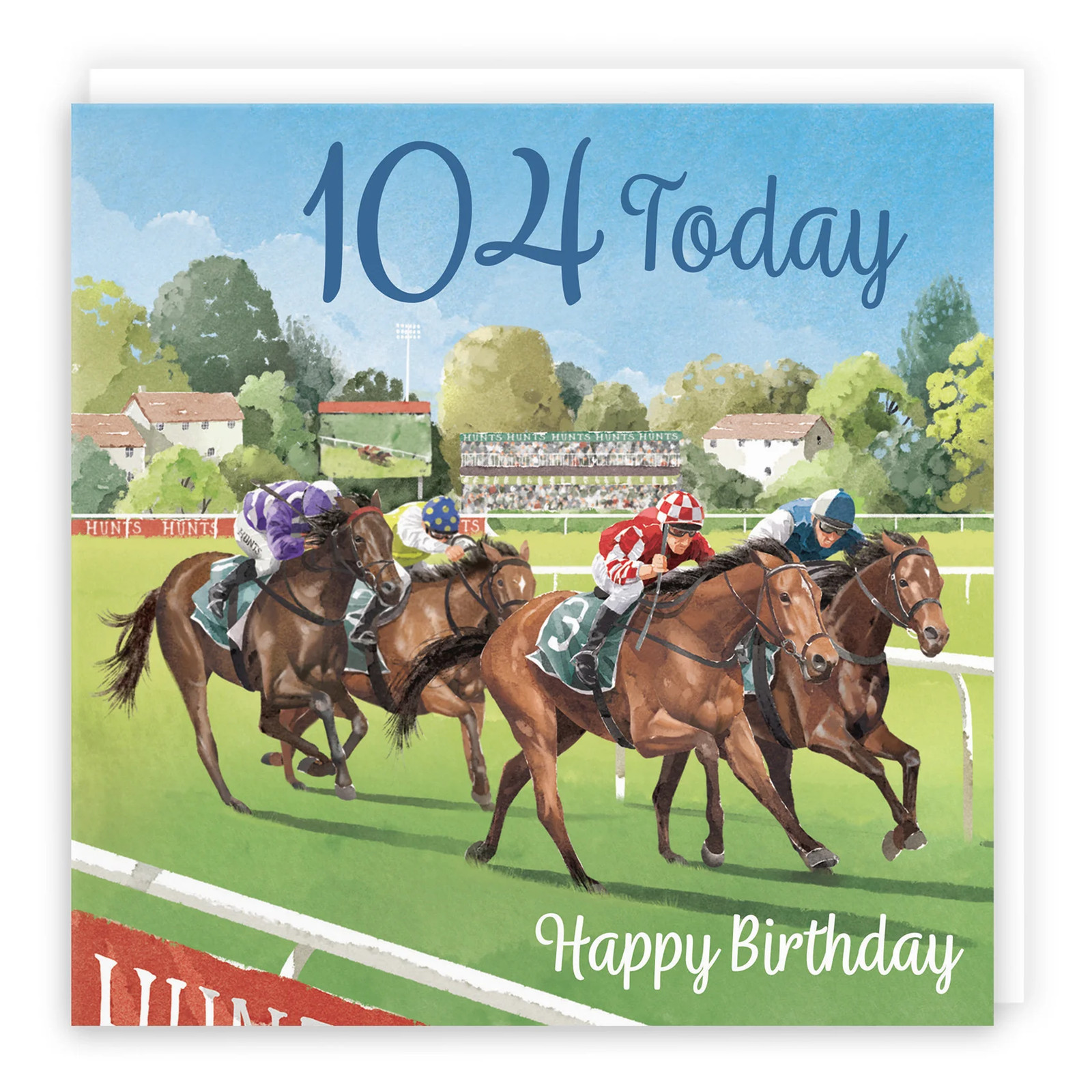 104th Horse Racing Birthday Card Milo's Gallery