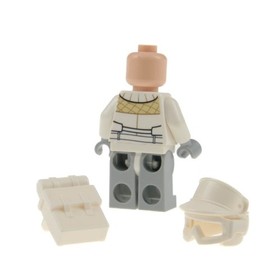 1x Lego Minifigure Star Wars Hoth Rebel Trooper Helmet Goggles Backpack 75098 sw0678
