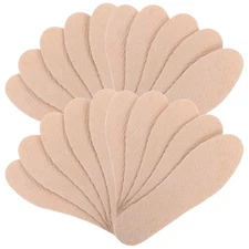 40 Pairs Men's Wood Pulp Insoles Anti Odor Shoe Inserts for Replacement