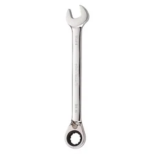 Westward 54Pp38 Ratcheting Combination Wrench, Sae, 7 1/2 In Length, 9/16 In