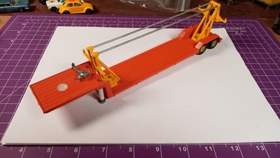 part of SIKU No V 307 orange building transporter, no building, no cab