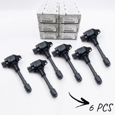 6 Pcs Ignition Coils For Nissan 370z Infiniti Fx50 G37 M37 3.7l 22448-ey00a