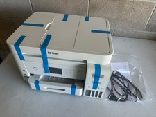 Epson EcoTank ET-3850 Color Inkjet All-In-One Printer - White ReN.. See Pictures