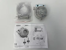 SIEMENS QBM81-5 DIFFERENTIAL PRESSURE SWITCH AIR RELAY 50..500 PA NEW