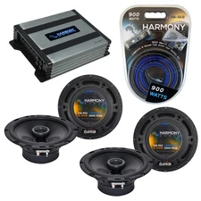 Fits Infiniti I30 1996-2008 Speaker Replacement Harmony (2) R65 & HA-A400.4 Amp