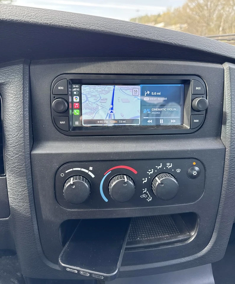 Android 14 Autoradio + Rückfahrkamera Für Dodge Chrysler Jeep Cherokee 2001-2007 - Bild 3 von 4