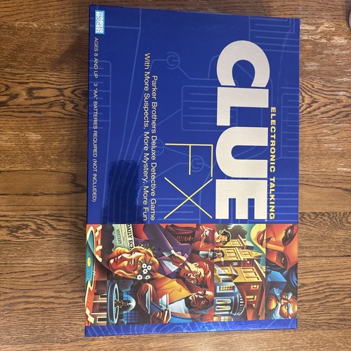 Parker Brothers Clue FX elektronisches sprechendes Brettspiel vollständig & funktionsfähig 2003 - Bild 1 von 1