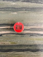 Rush, 1980's vintage, crystal style,  metal badge