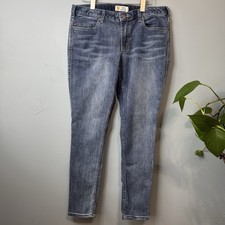 Carhartt Slim Fit Layton Skinny Leg Jean. Women  s Size 14 actual 35X30 