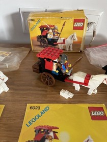 lego castle sets 6023, 6010, 6035 complete with instructions & 6022, 6034 Manual