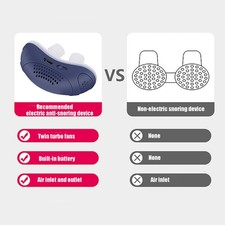 Electric Anti Snoring Device Smart And Comfortable Aid For Sleep Premium