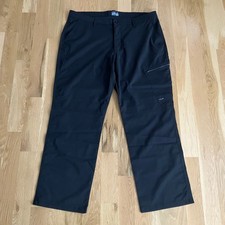 Huk Performance Fabrics Pants Men s Size 40 Black Next Level Fishing Stretch