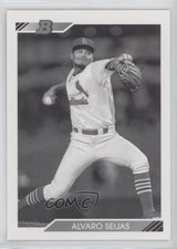 2020 Bowman Heritage Prospects Black & White Alvaro Seijas #BHP-60 2o7