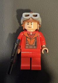 LEGO Naboo Fighter Pilot & Security Guard mini-figure Star Wars 7877 9674