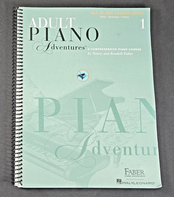 Adult Piano Adventures: All in One Course - Book 1 - GOOD