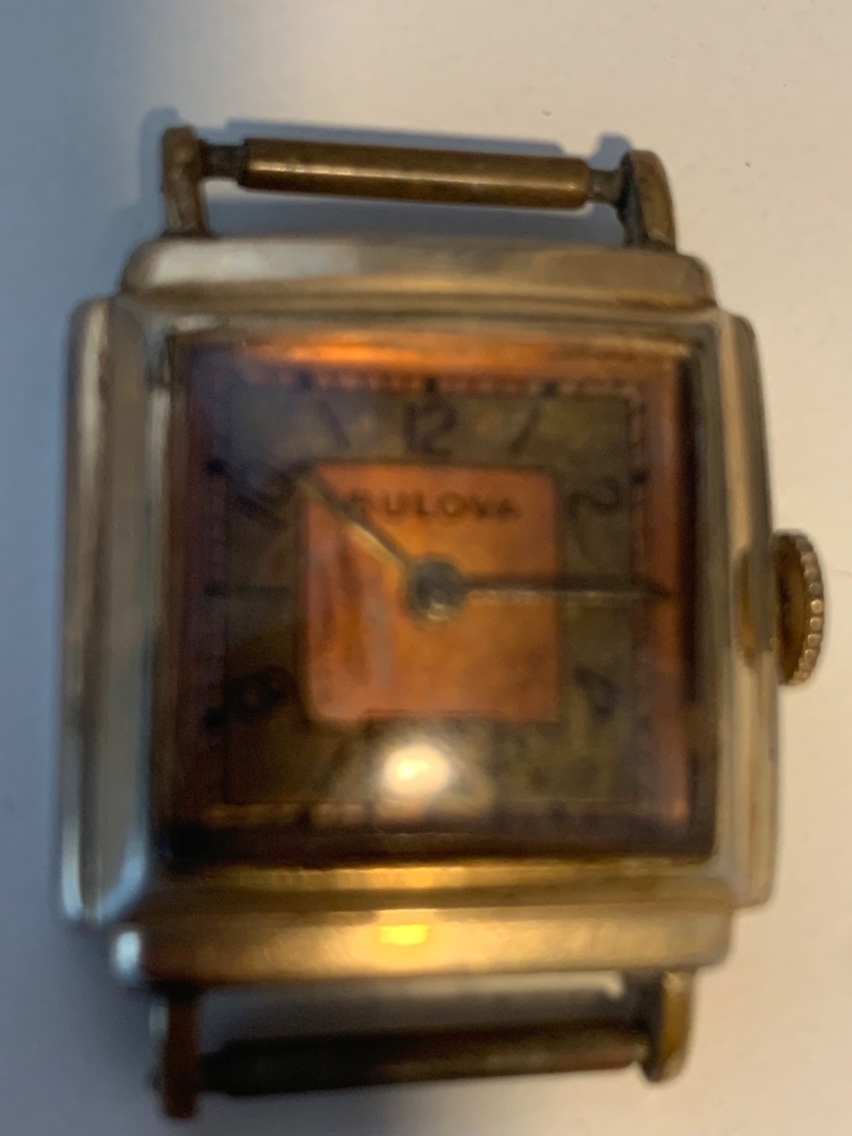 Vintage Bulova Mens Wrist Watch 10AE Repair/Parts