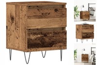 Nachttisch Altholz 40X35X50 Cm Spanplatte