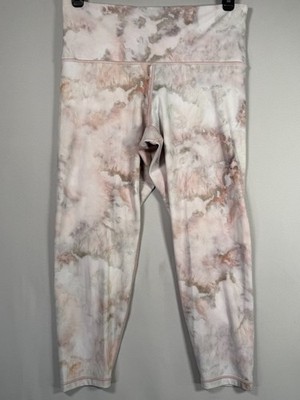 Athleta Elation 7/8 Tight 1x Multicolor 33x 23 in Yoga Deep Back Pocket Gym