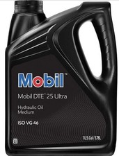 MOBIL DTE 25 ULTRA HYDRAULIC OIL IOS VG 46 - 1 GALLON/3.78 L MEDIUM -NEW SEALED
