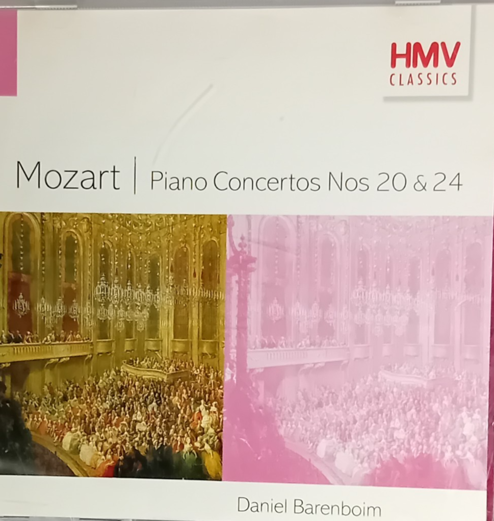 Mozarts Piano Concertos Nos 20 & 24  Music CD Album