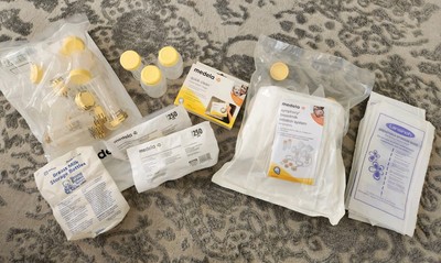 NEW Medela LOT Symphony Breast Milk Initiation Kit Storage BOTTLES Steam Bags