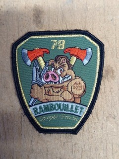 Ecusson Pompier Rambouillet 78