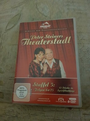 8 DvD - Peter Steiners Theaterstadl - Staffel 5 - Folge 64 bis 75    ( gut )