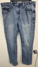 Men’s Size 40 X 32 Ariat Traditional Relaxed Boot Cut M2 Denim Jeans