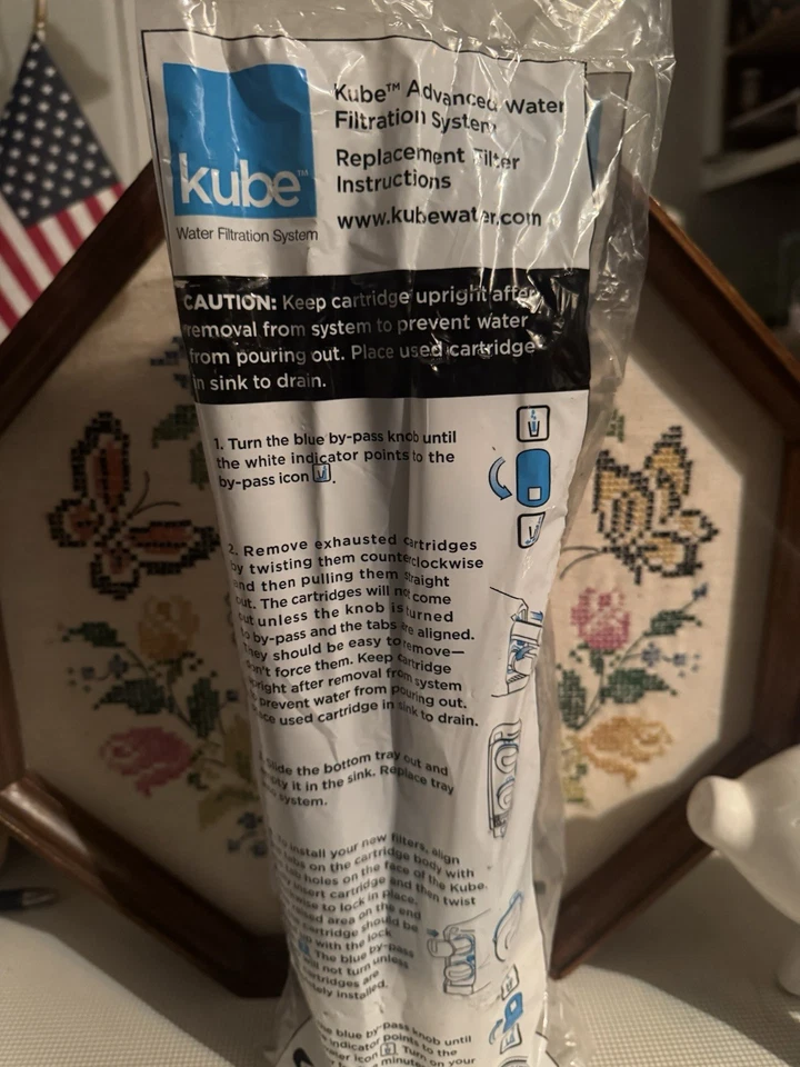 Kube Advanced Water Filtration System Replacement Filter Part No 15424 - Image 2 of 2