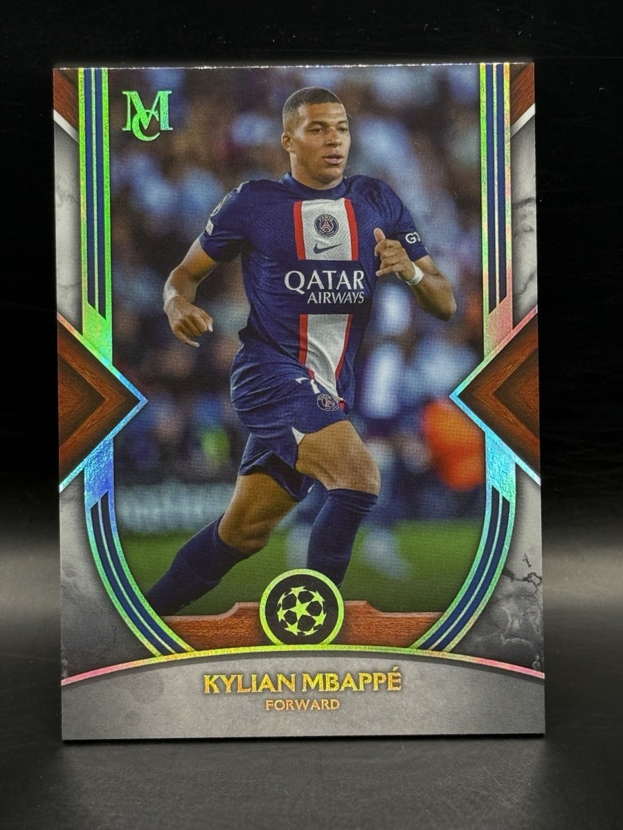 2022-23 Topps Museum Collection UCL - Kylian Mbappe #7 Paris Saint