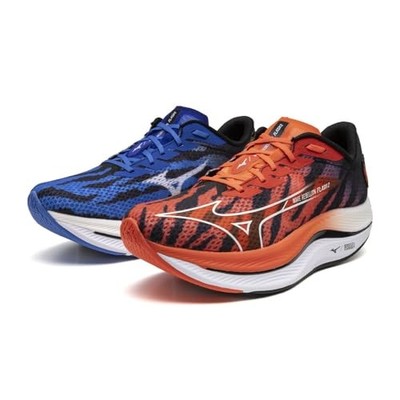 MIZUNO Women Running Shoes Wave Rebellion Flash 2 J1GC2417 Aka Oni/Ao Oni USW6.5
