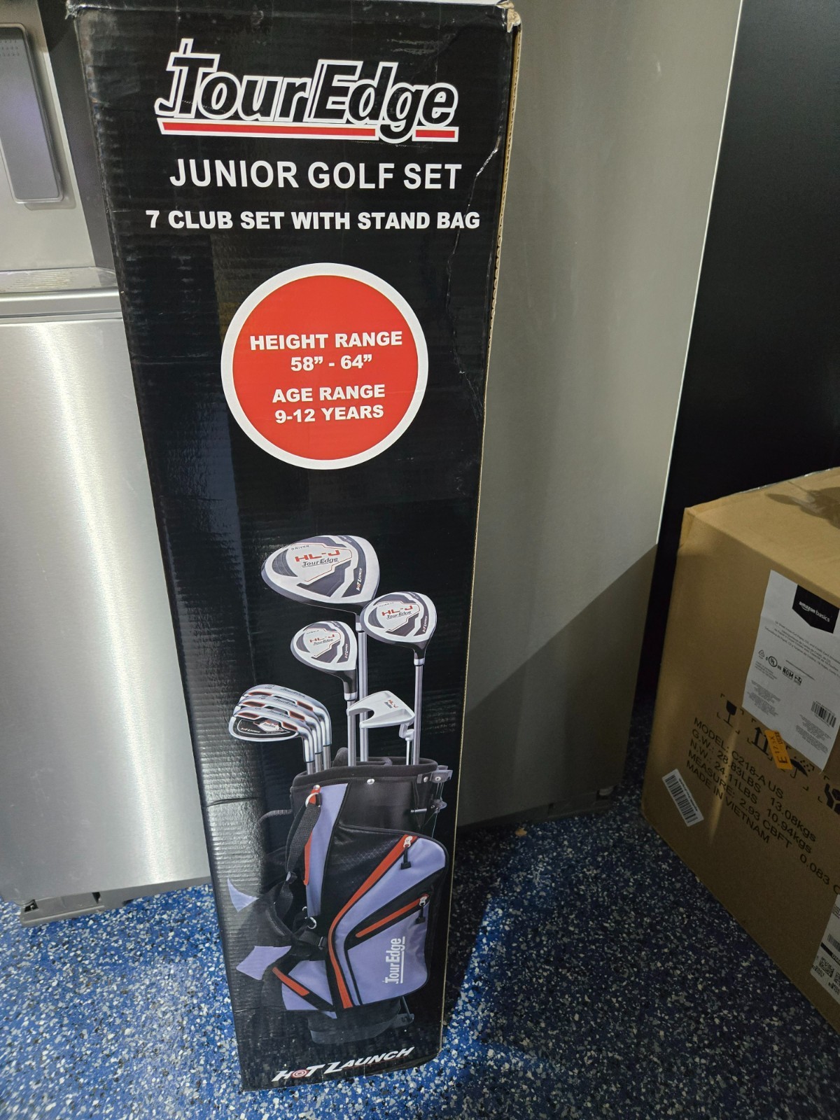 Set For Ages 9-12, Left- Handed, 7 Pieces With Stand Bag