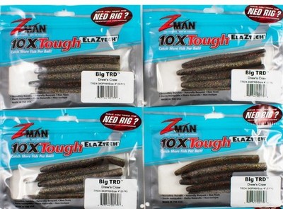 7 Packs Zman Baits Grubz, Big TRD, TRD Bugz