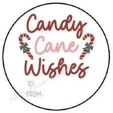 TO FROM GIFT TAG CHRISTMAS ENVELOPE SEALS LABELS STICKERS PARTY FAVORS