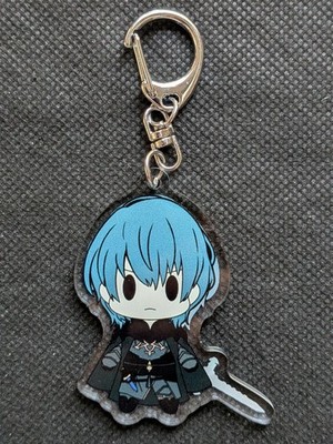 Unofficial Fanmade Fire Emblem Three Houses FE3H Male Byleth Keychain Charm