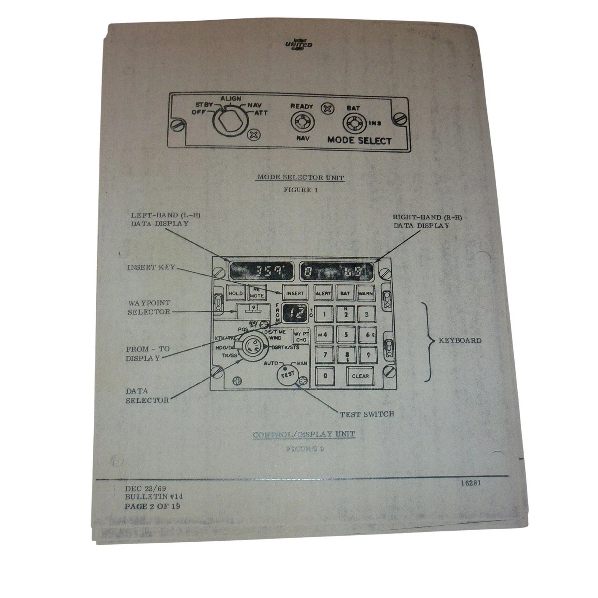 Manual United Airlines Collectibles for sale | eBay
