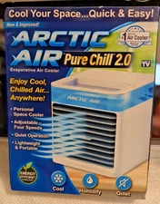Arctic Air Pure Chill 2.0, Personal Space Cooler, Evaporative Air Chiller NEW