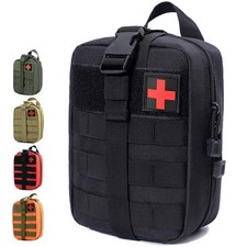 Ifak Pouch Small Molle First Aid Bag Empty Trauma Medical Bag Tactical Belt Pack