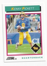 Kenny Pickett 2022 Panini Score 22 Rookie Card NFL Draft