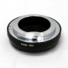 Nikon S rangefinder lens to Sony NEX E Adapter NEX-7 A9 II A7 A7R IV A6000 A6700