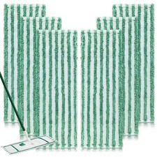 6 Pack Mop Refills Compatible with Libman Wet Dry Microfiber Reusable Washable P