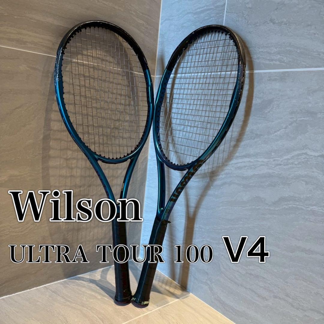 【2本セット】Wilson ULTRA TOUR 100 v4 g2 Set 2 Wilson Ultra Tour 100 V4 G2 | eBay