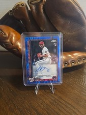 2025 Topps Chrome Update Series - Autographs Cole Henry #AC-CH Blue RayWave...