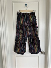 Burton Youth Size Small 5-6 Snowboard Pants Snow Ski DryRide Durashell Black
