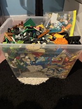 20Litre Tub Assorted Lego Wheels Motor MiniFigs 5.3kg approx Joblot