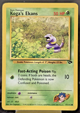 Koga's Ekans 77/132 Gym Challenge Regular Pokemon TCG LP
